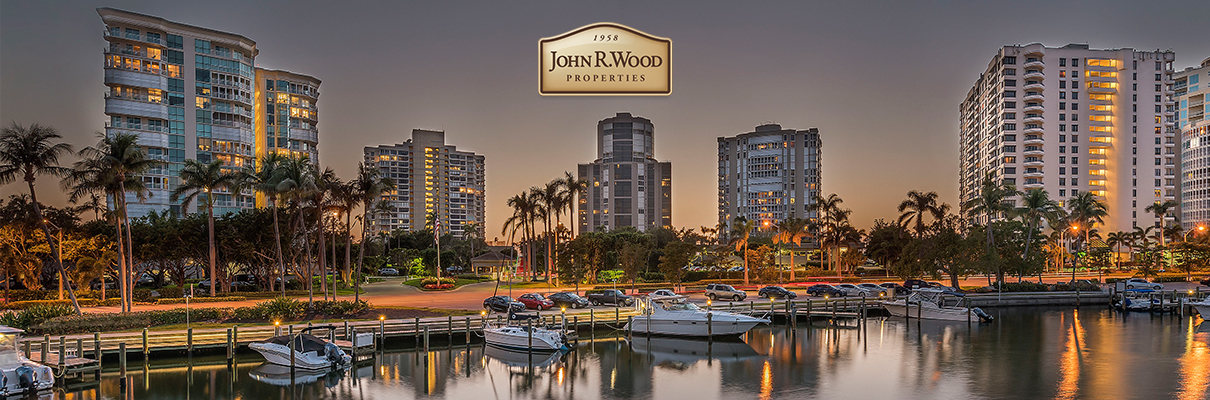 John R. Wood Properties, real-estate agency, print collateral